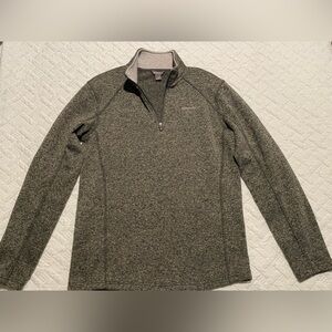 Eddie Bauer 1/4 Zip Fleece Pullover Gray